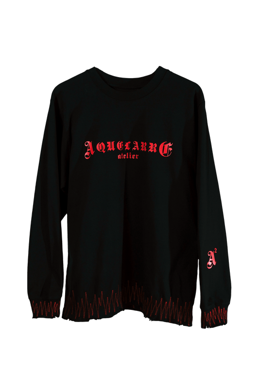 Red Logo Long sleeve T-shirt