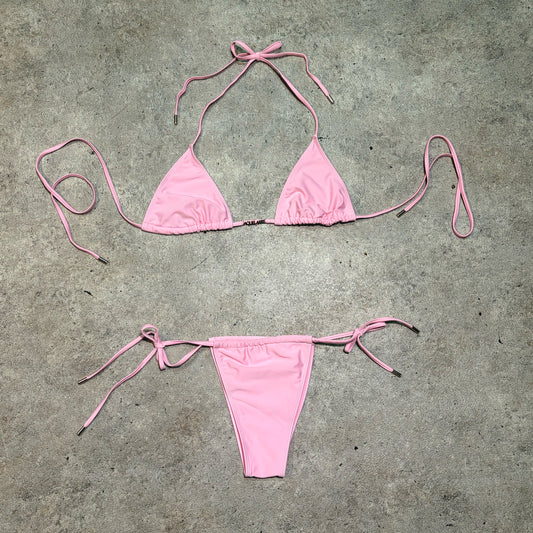 Golden logo Bikini (Pink)