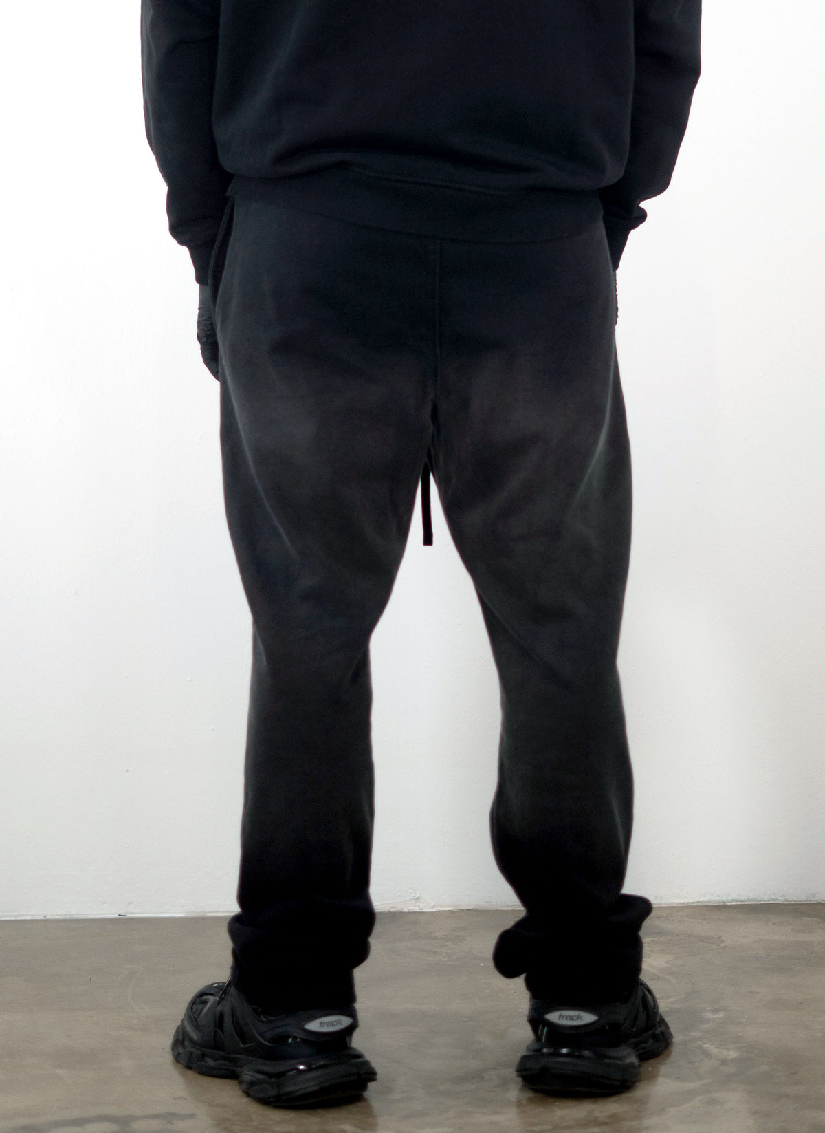 Distressed Logo Trackpants