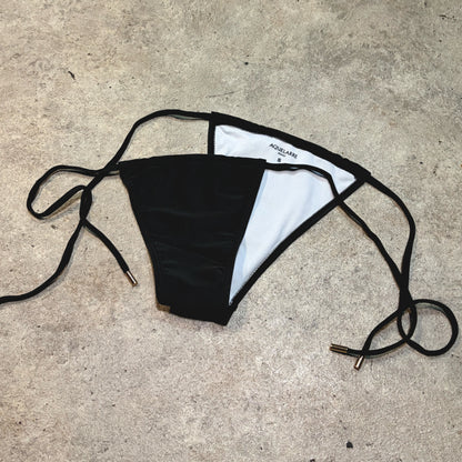 Golden Logo Bikini  (Black)