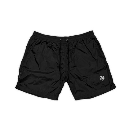 Quick-dry swim shorts (Black)