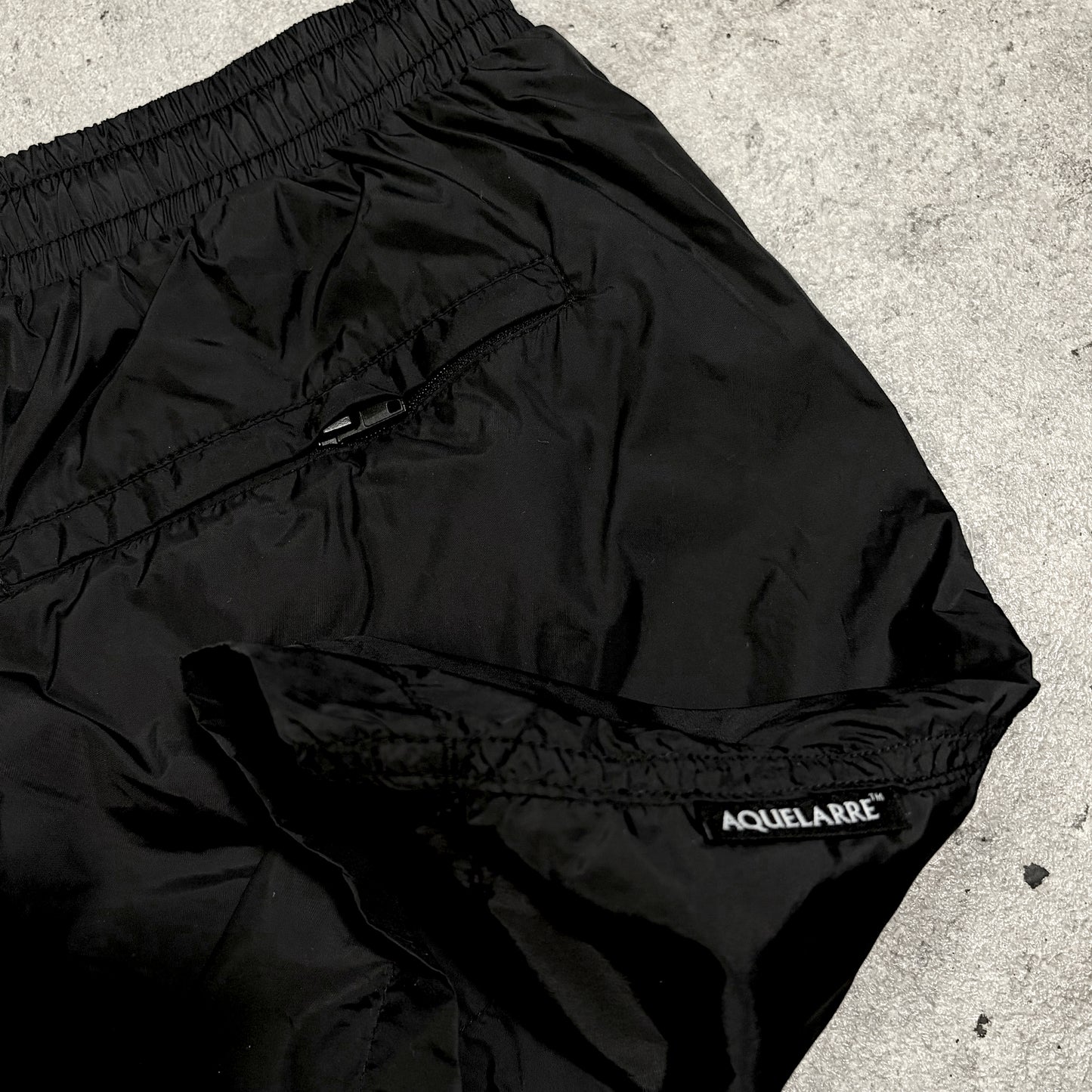 Quick-dry swim shorts (Black)