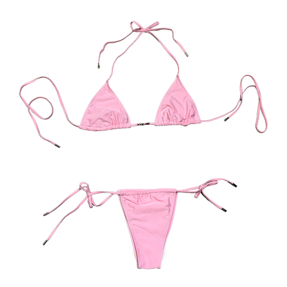 Golden logo Bikini (Pink)