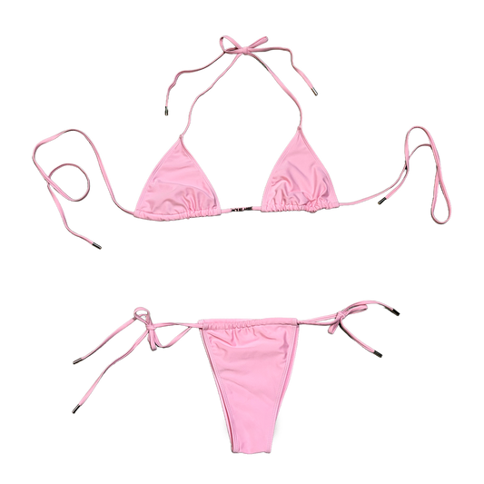 Golden logo Bikini (Pink)