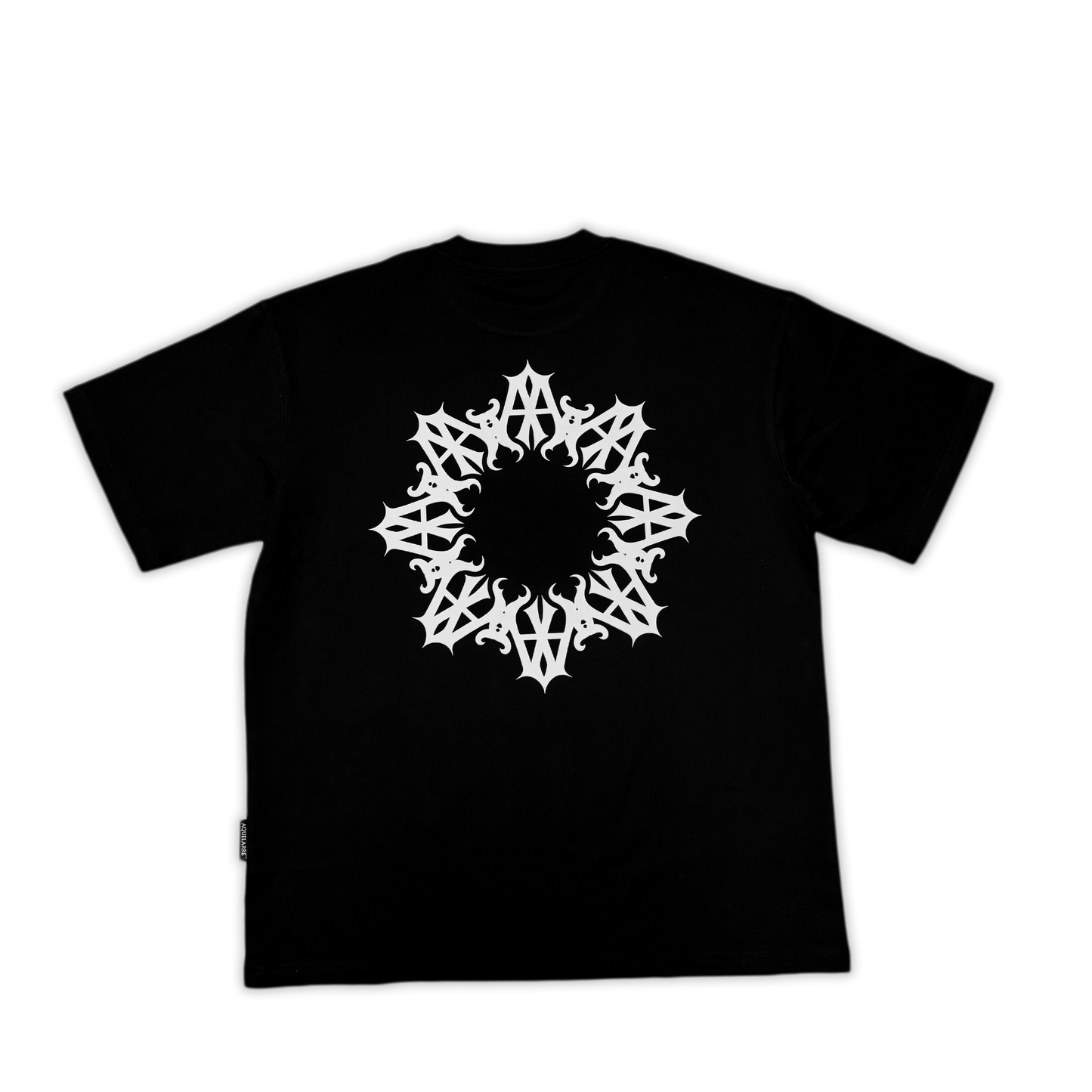 Circular logo Black T-shirt