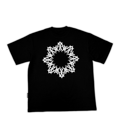 Circular logo Black T-shirt
