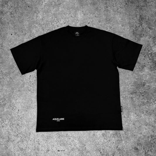 Circular logo Black T-shirt
