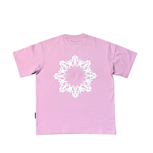 Circular logo Pink T-shirt