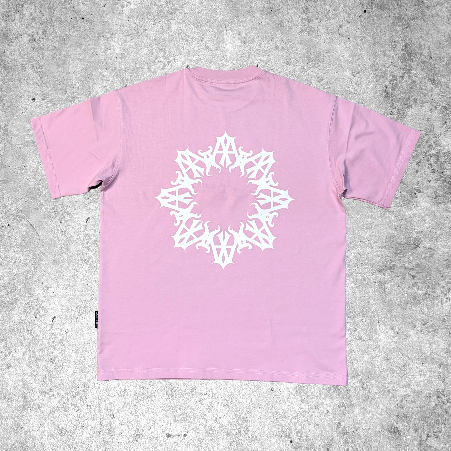 Circular logo Pink T-shirt