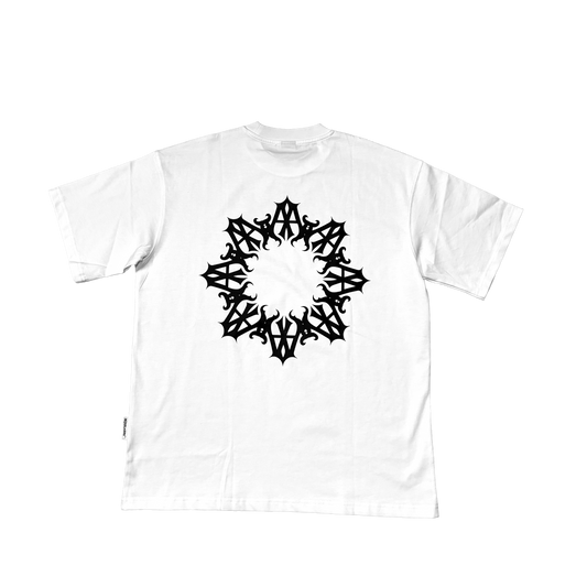 Circular logo White T-shirt