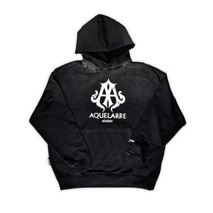 Distressed Logo Hoodie