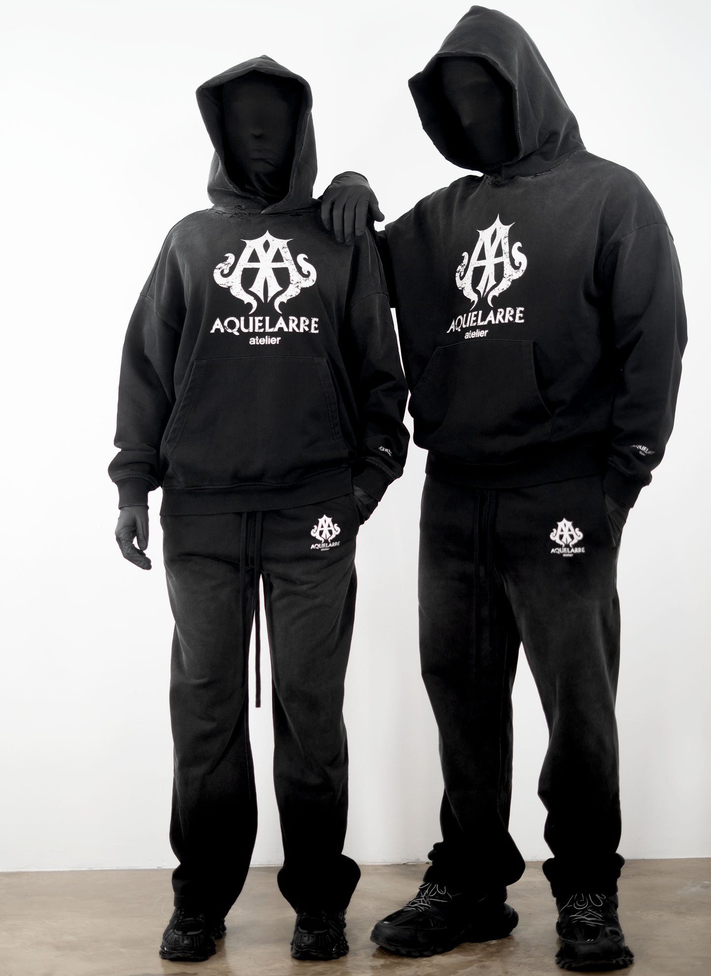 Distressed Logo Trackpants